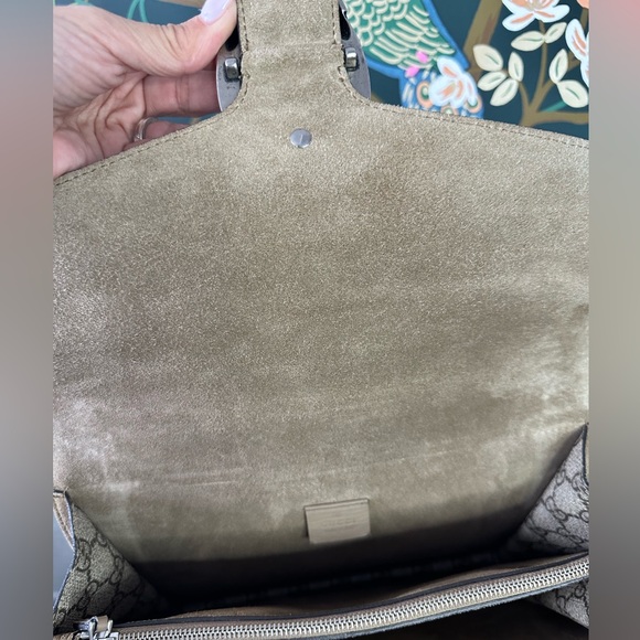 🦄💃 GUCCI RARE DIONYSUS Embroidered GG Supreme Coated Canvas - Picture 11 of 16